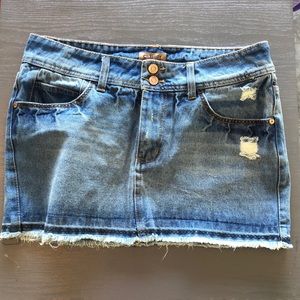 Denim skirt